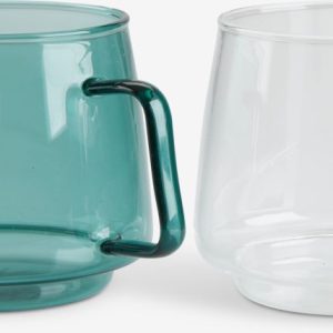 Tazza in vetro ANDERS da 400 ml – Design minimalista