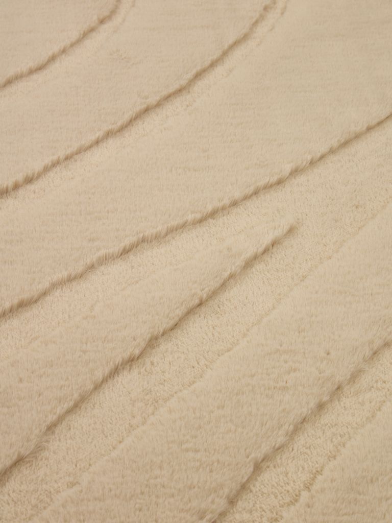 Tappeto rotondo STORIPPA – Diametro 160 cm, Beige - Image 4